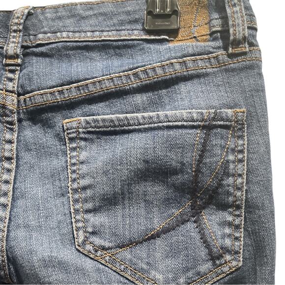 !IT JEANS Los Angeles Medium Wash Low-Rise Straight Leg Jeans Sz 27 - Picture 5 of 6